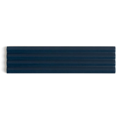 Fluted Denim Decor Wall Tile