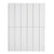Fluted Snow Decor Wall Tile