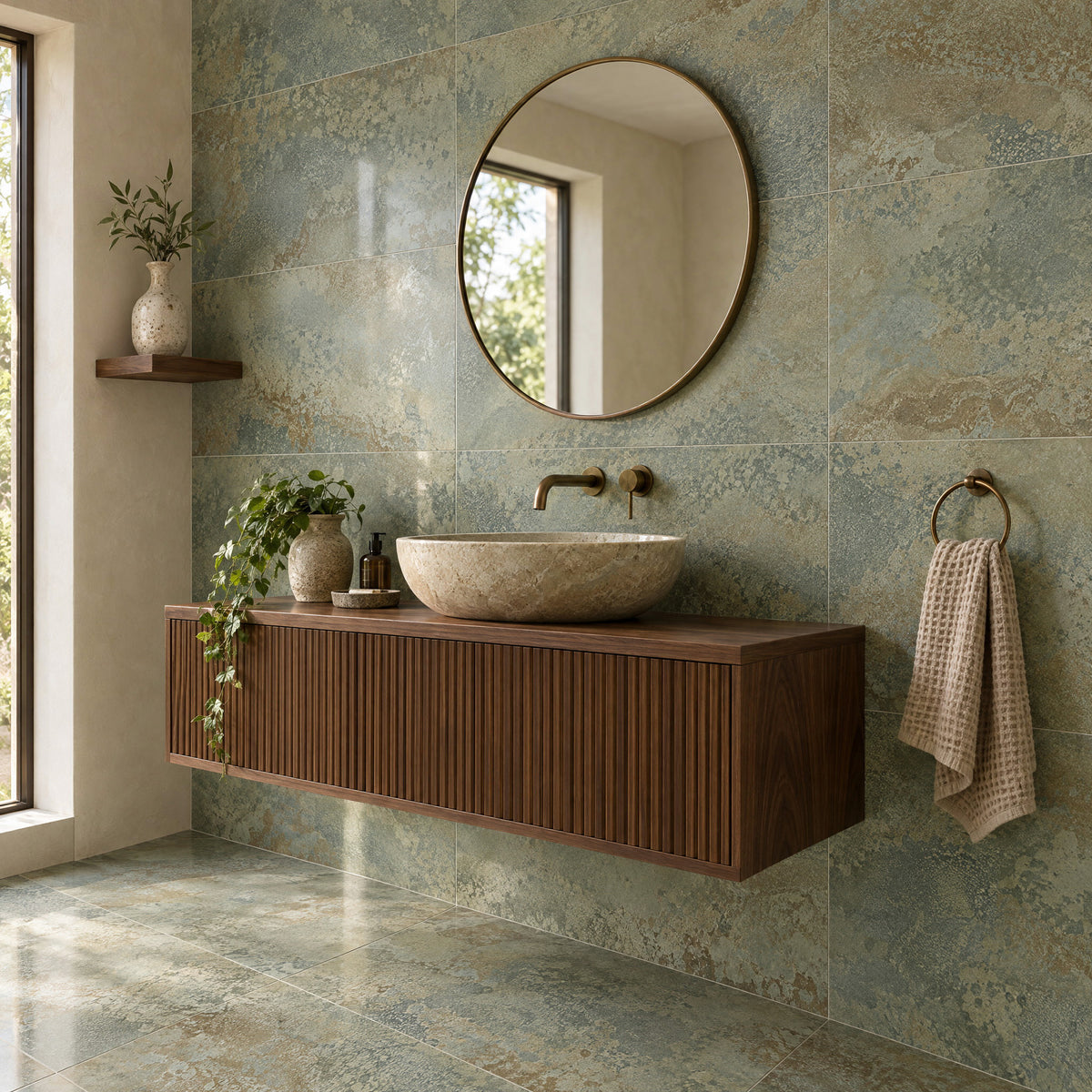 Foundry Green Tile