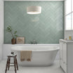 Frame Green Wall Tile