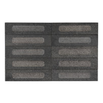 Furnace Black Decor Tile