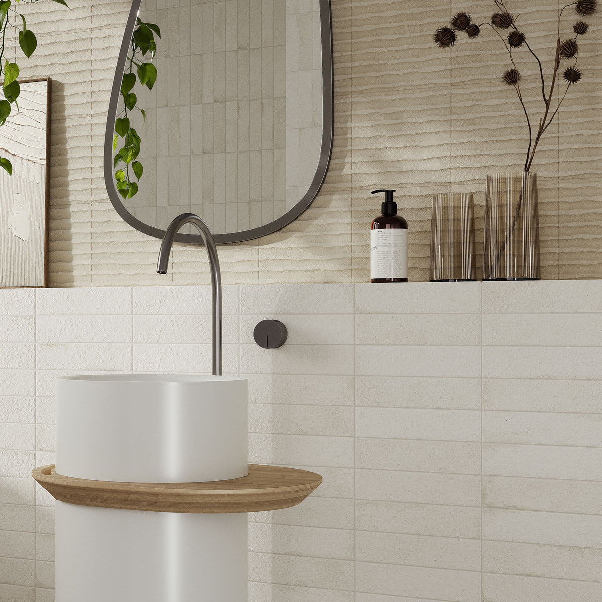 Furnace White Tile