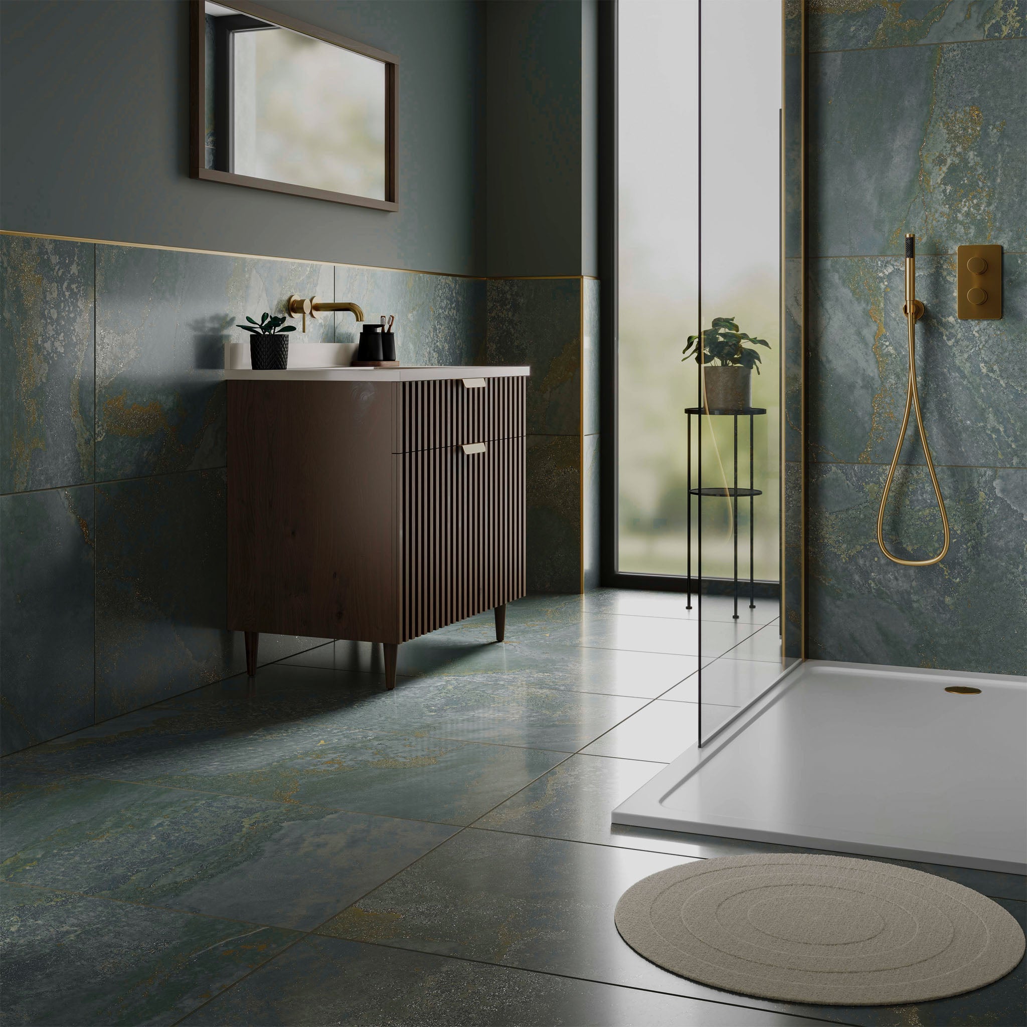 Galaxy Green Tile – Porcelain Superstore