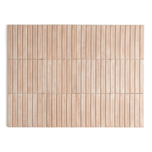 Glacé Terracotta Kit Kat Tiles