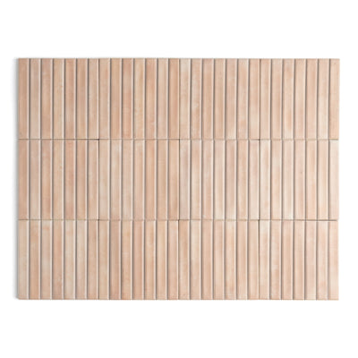 Glacé Terracotta Kit Kat Tiles