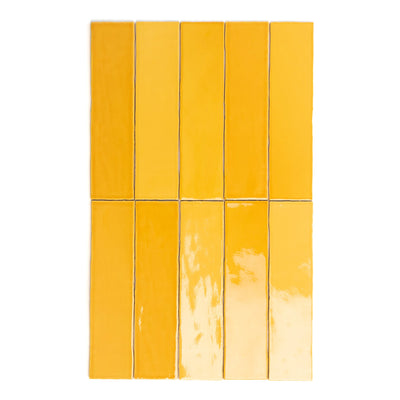 Grace Mustard Wall Tile