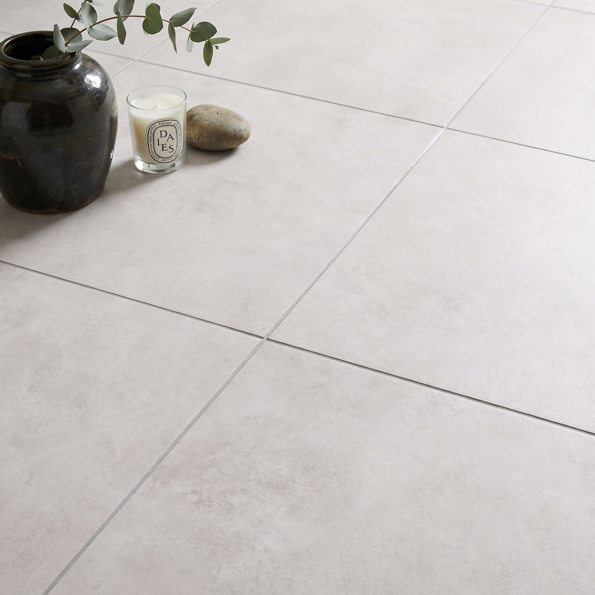 Habitat Pearl Concrete Effect Tile