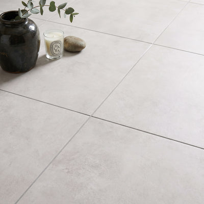 Habitat Pearl Concrete Effect Tile