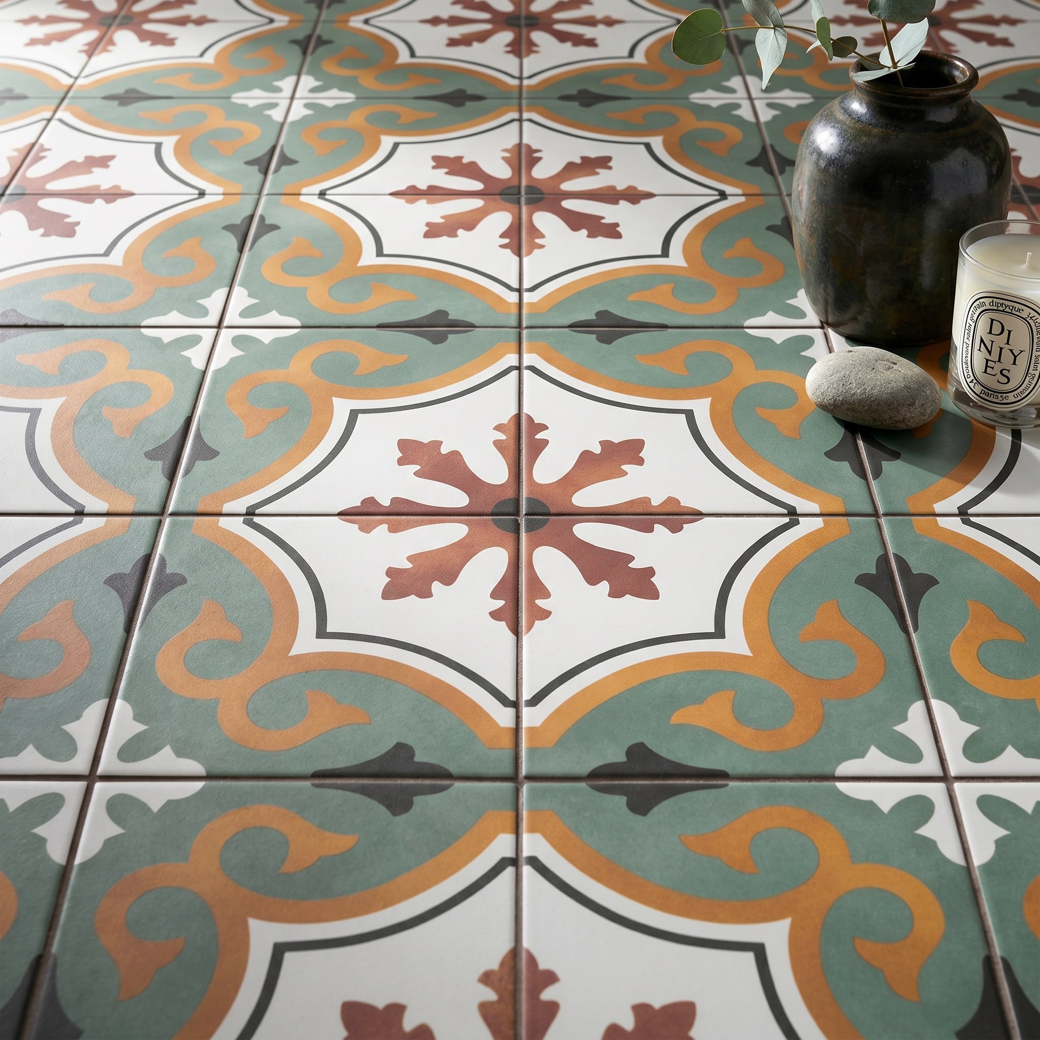 Havana Olive Pattern Tile