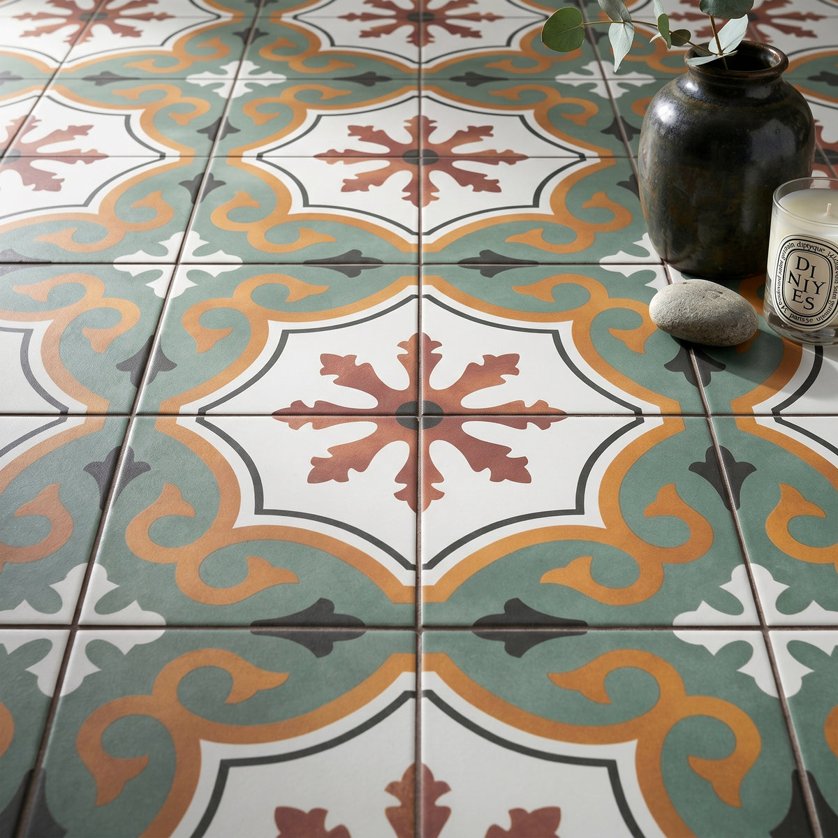 Havana Olive Pattern Tile