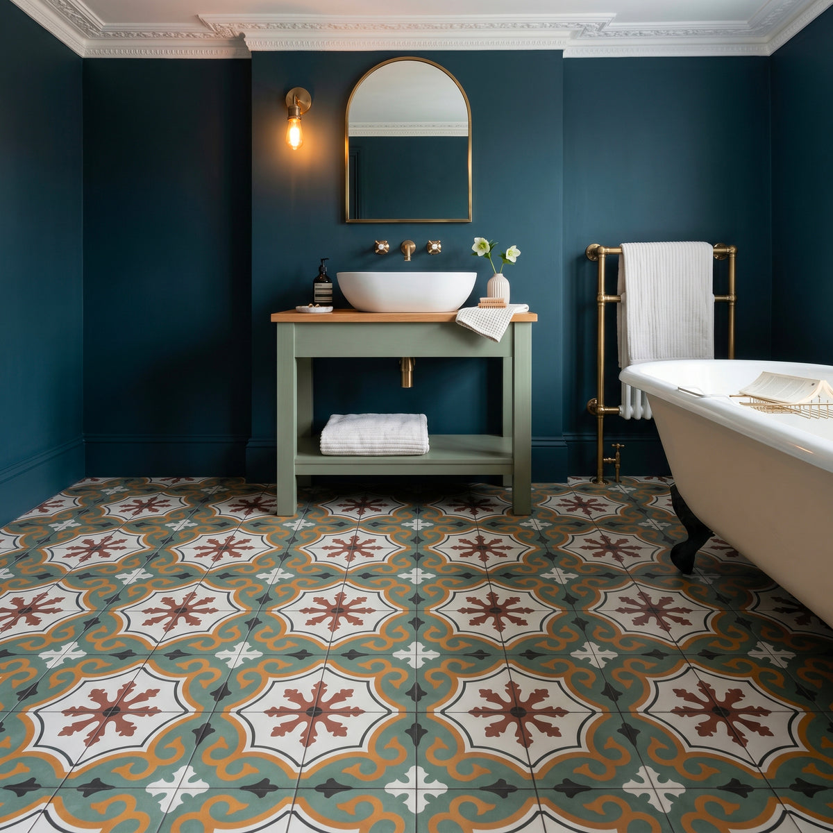Havana Olive Pattern Tile