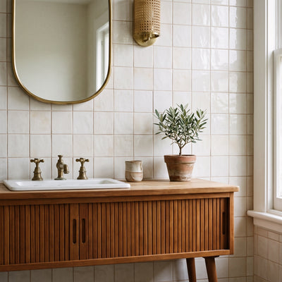Heath White Wall Tile