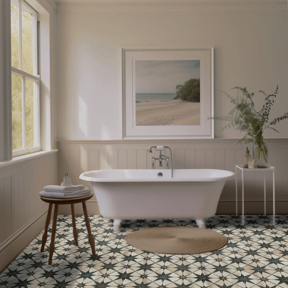 Heritage Star Patterned Tile