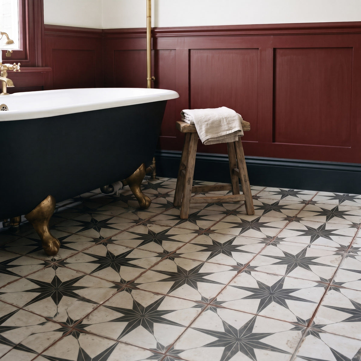 Heritage Star Patterned Tile