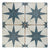 Heritage Star Blue Patterned Tile