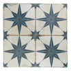Heritage Star Blue Patterned Tile