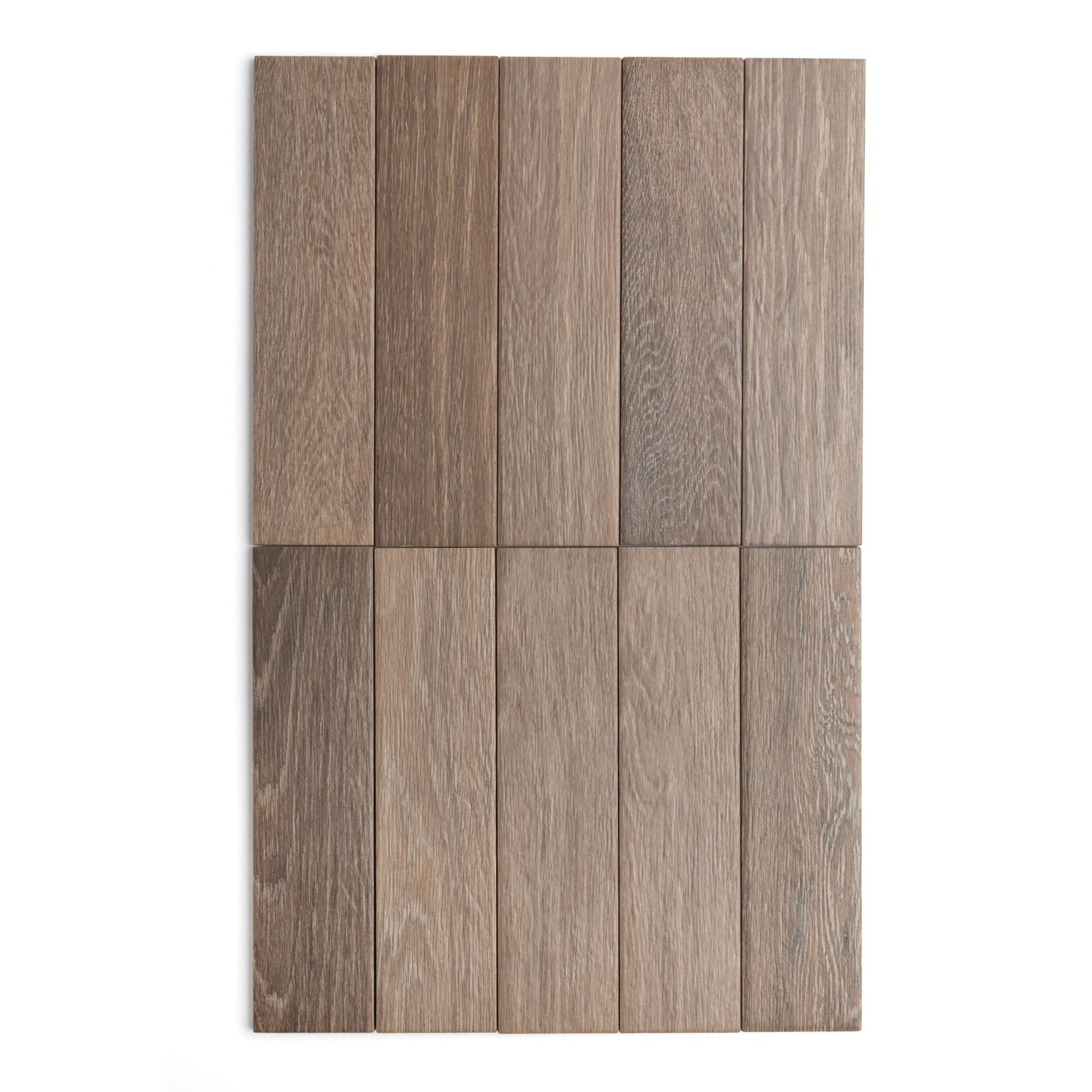 Herringbone Brown Wood Effect Tile