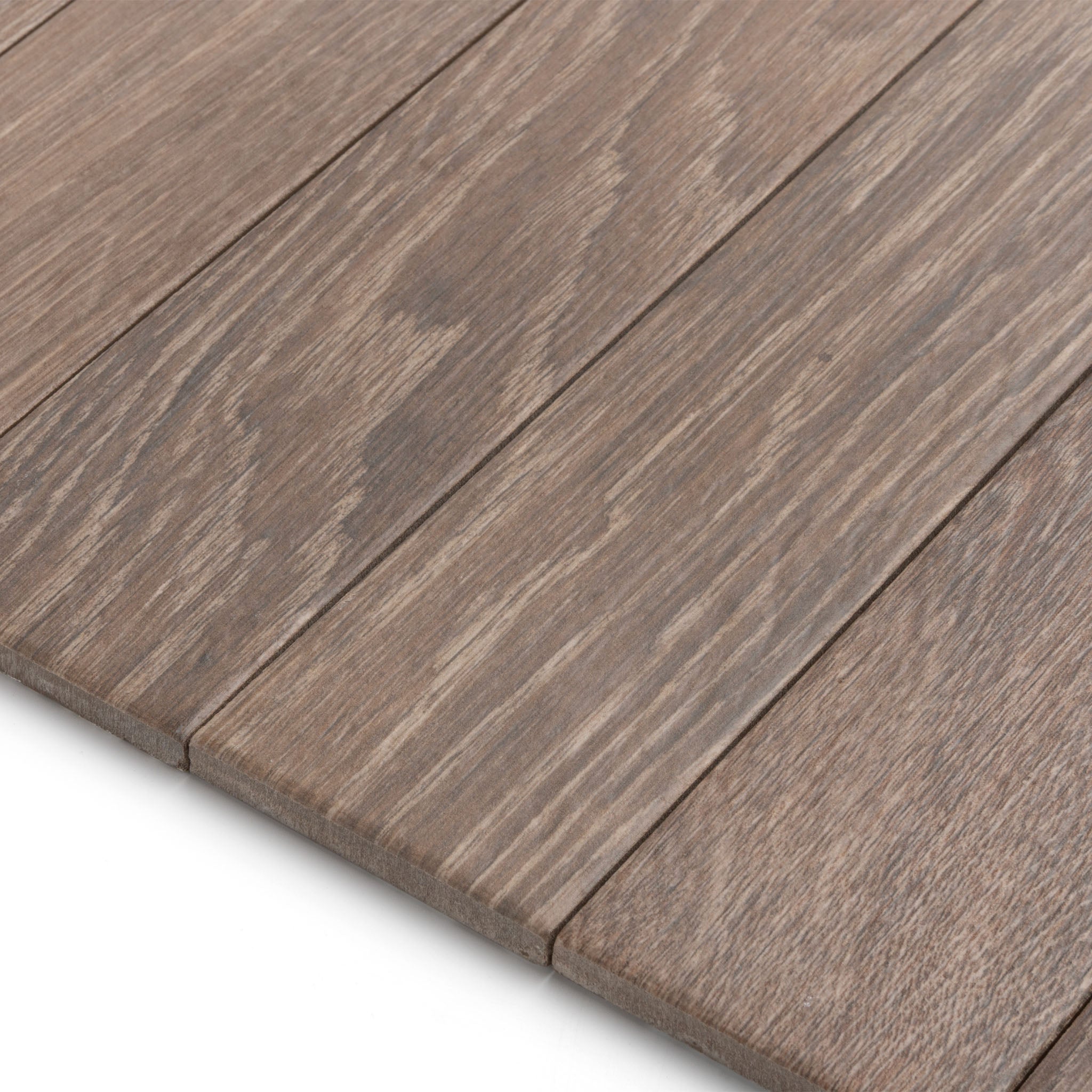 Herringbone Brown Wood Effect Tile