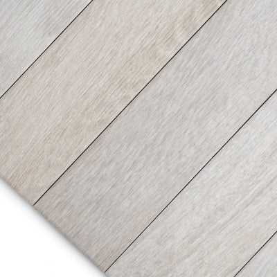 Herringbone White Wood Effect Tile