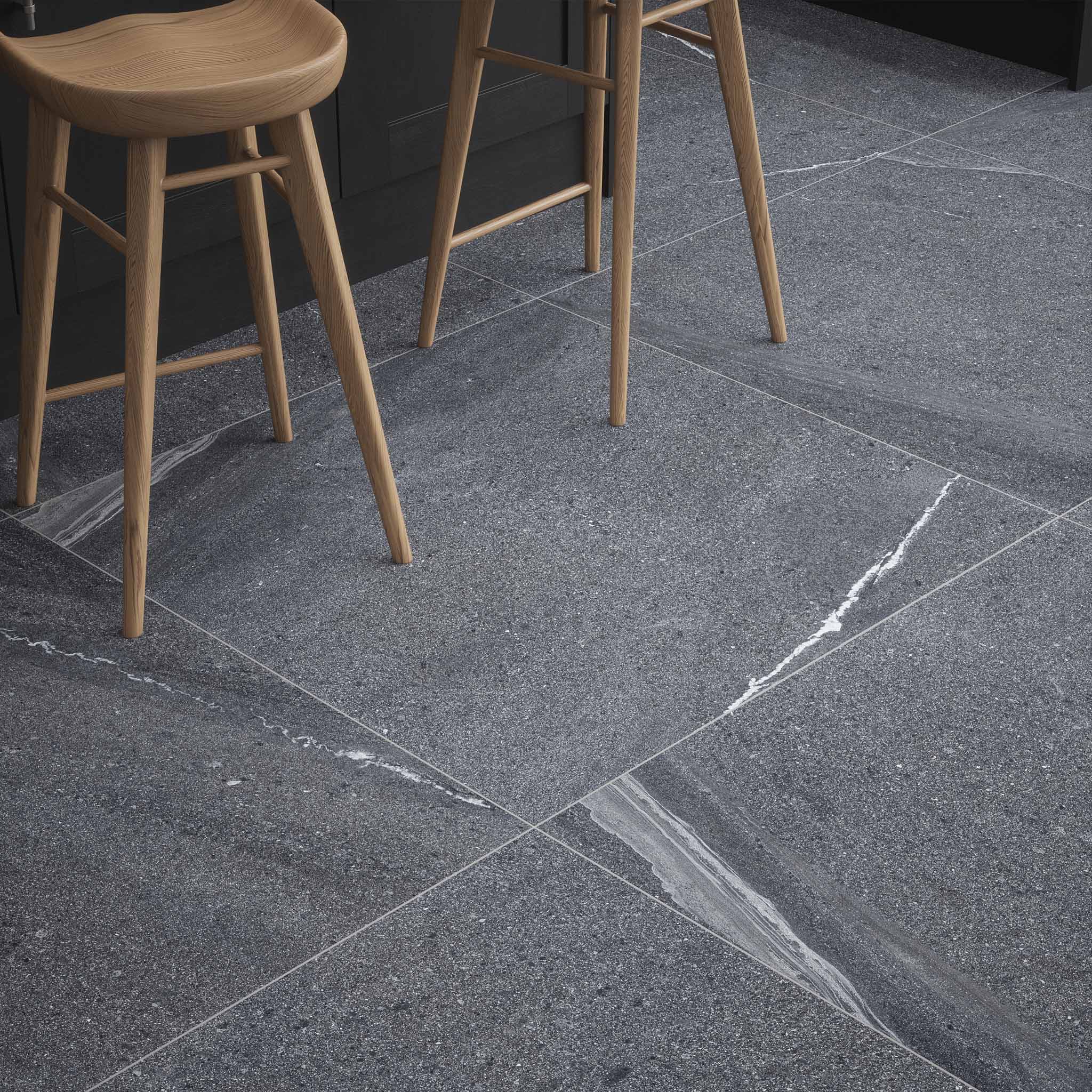 Highland Anthracite Floor Tile