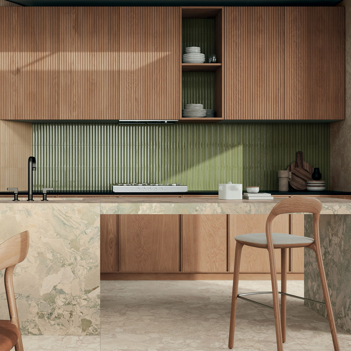 Hoxton Green Tile
