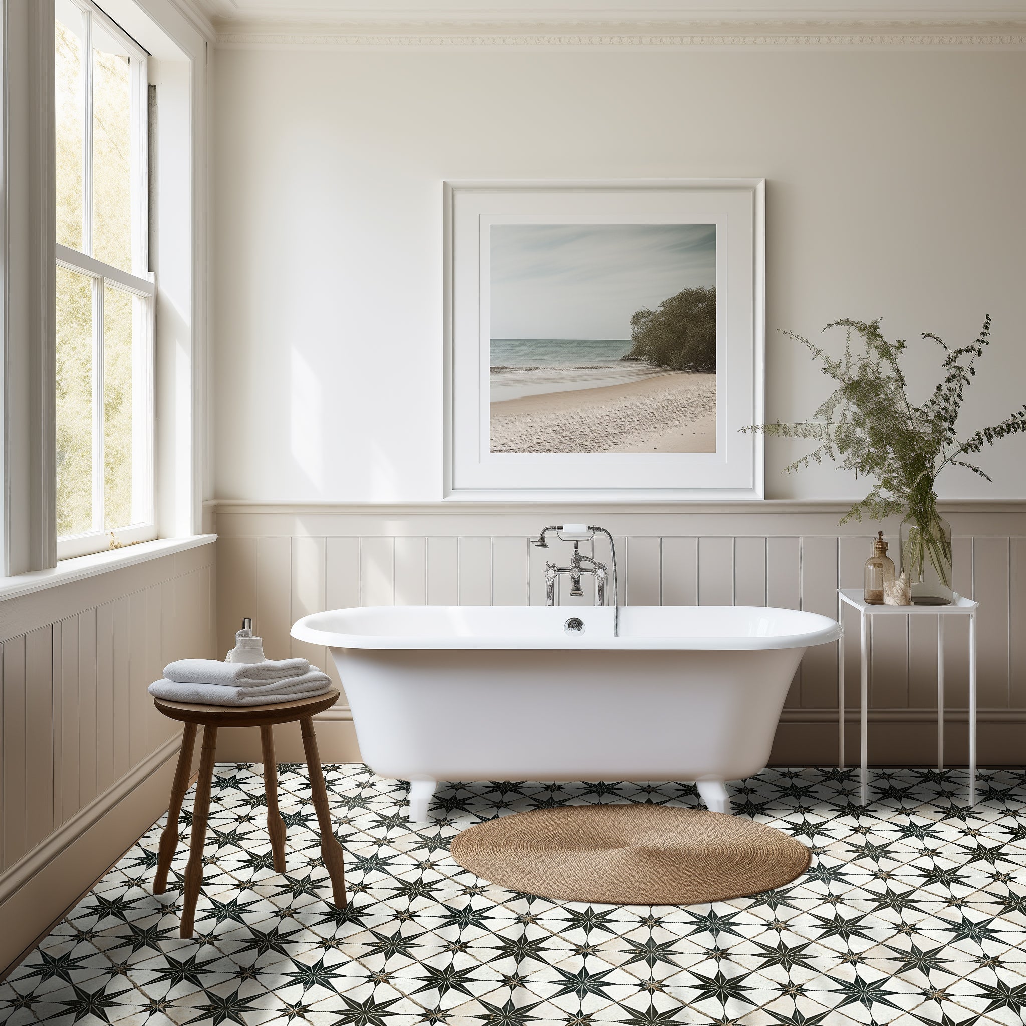 Heritage Star Patterned Tile