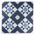 Melville Blue Patterned Tile
