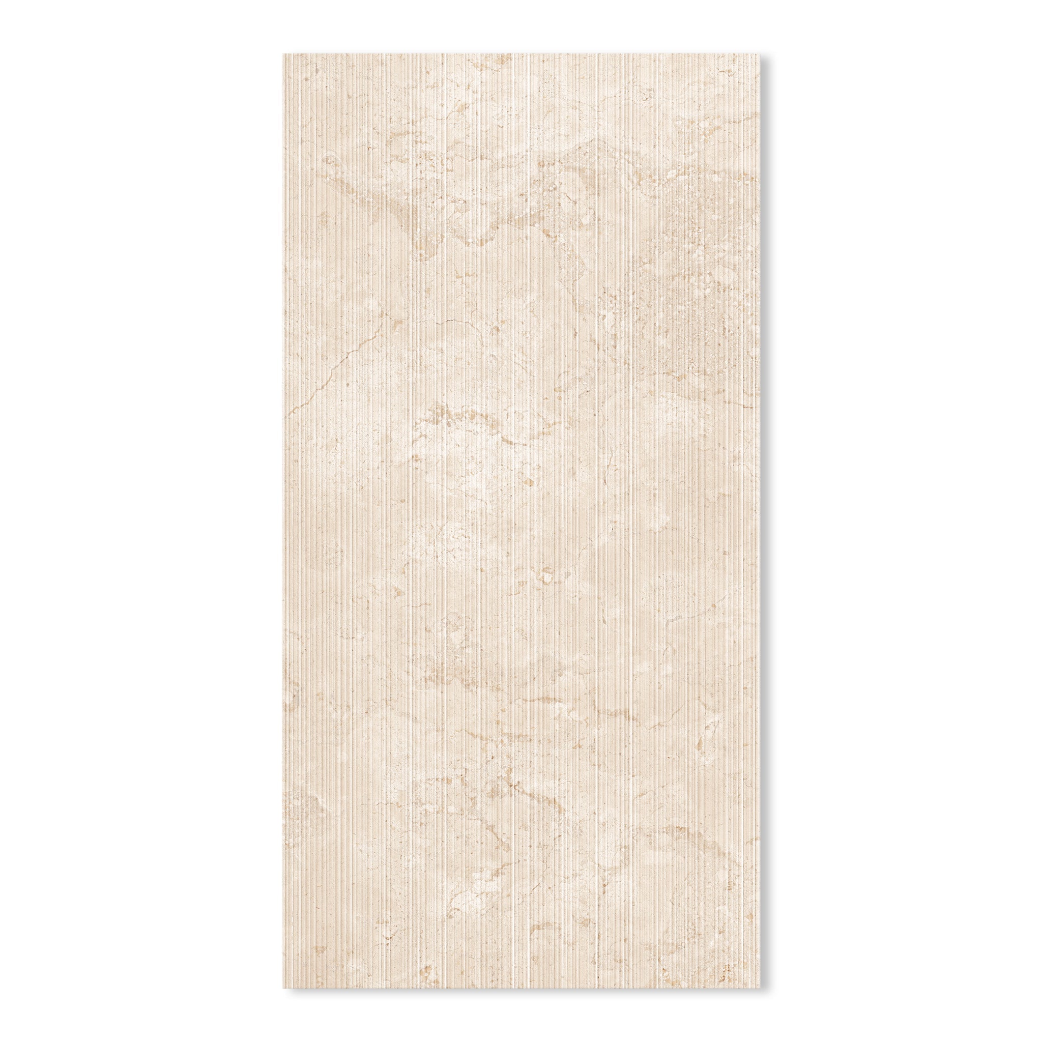 Incanto Beige Fluted Tile