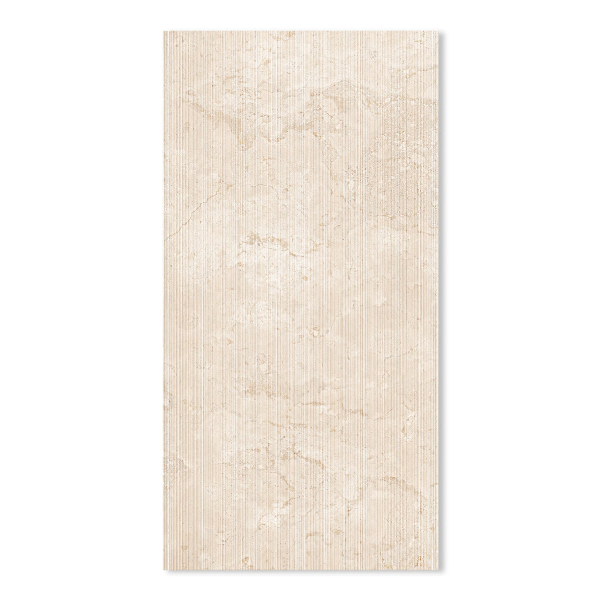Incanto Beige Fluted Tile