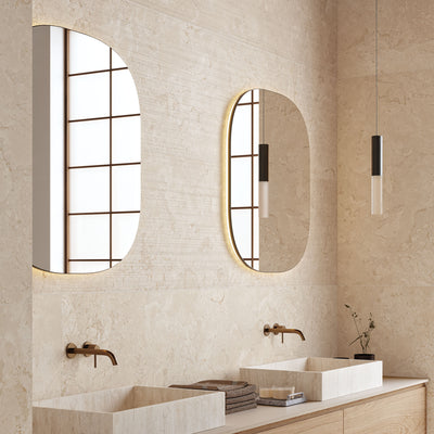 Incanto Beige Fluted Tile