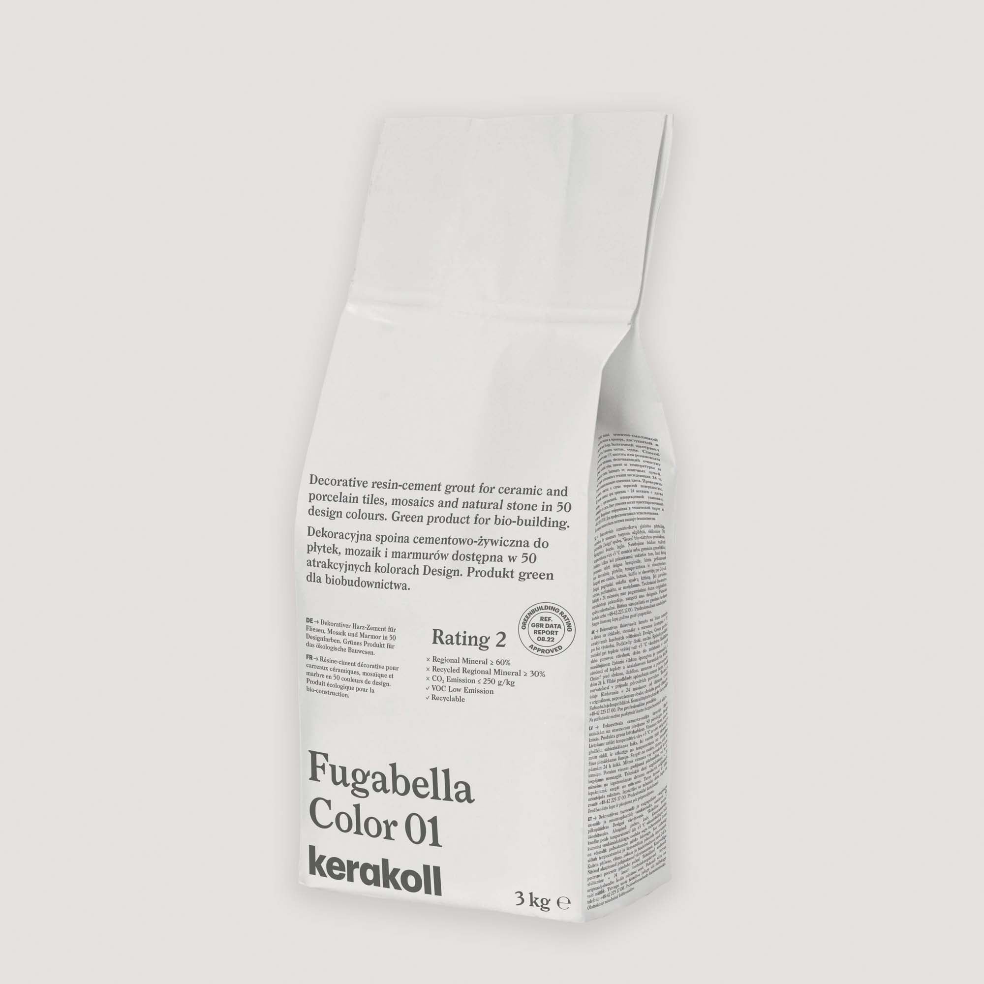 Fugabella Grout 01 White