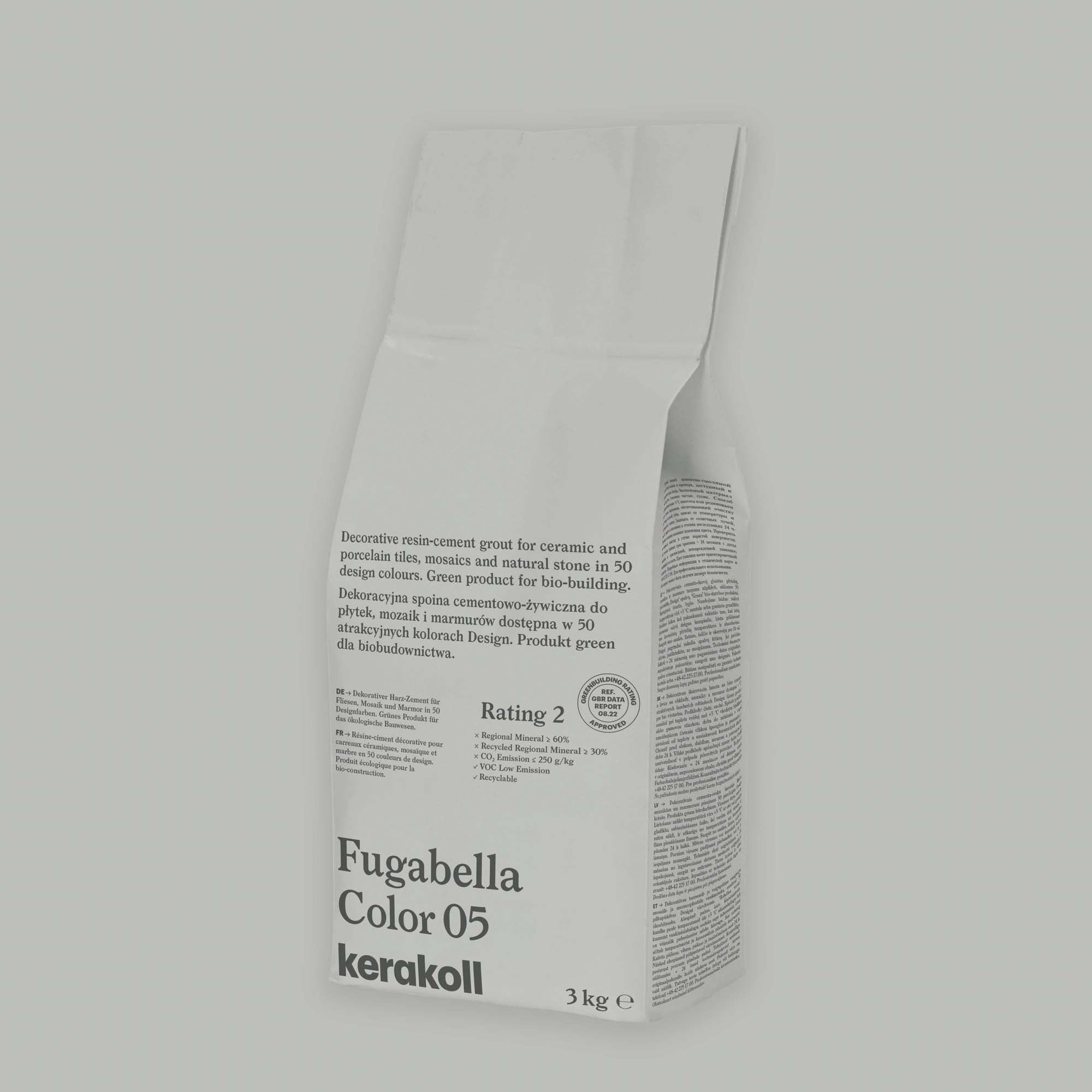 Fugabella Grout 05 Light Grey