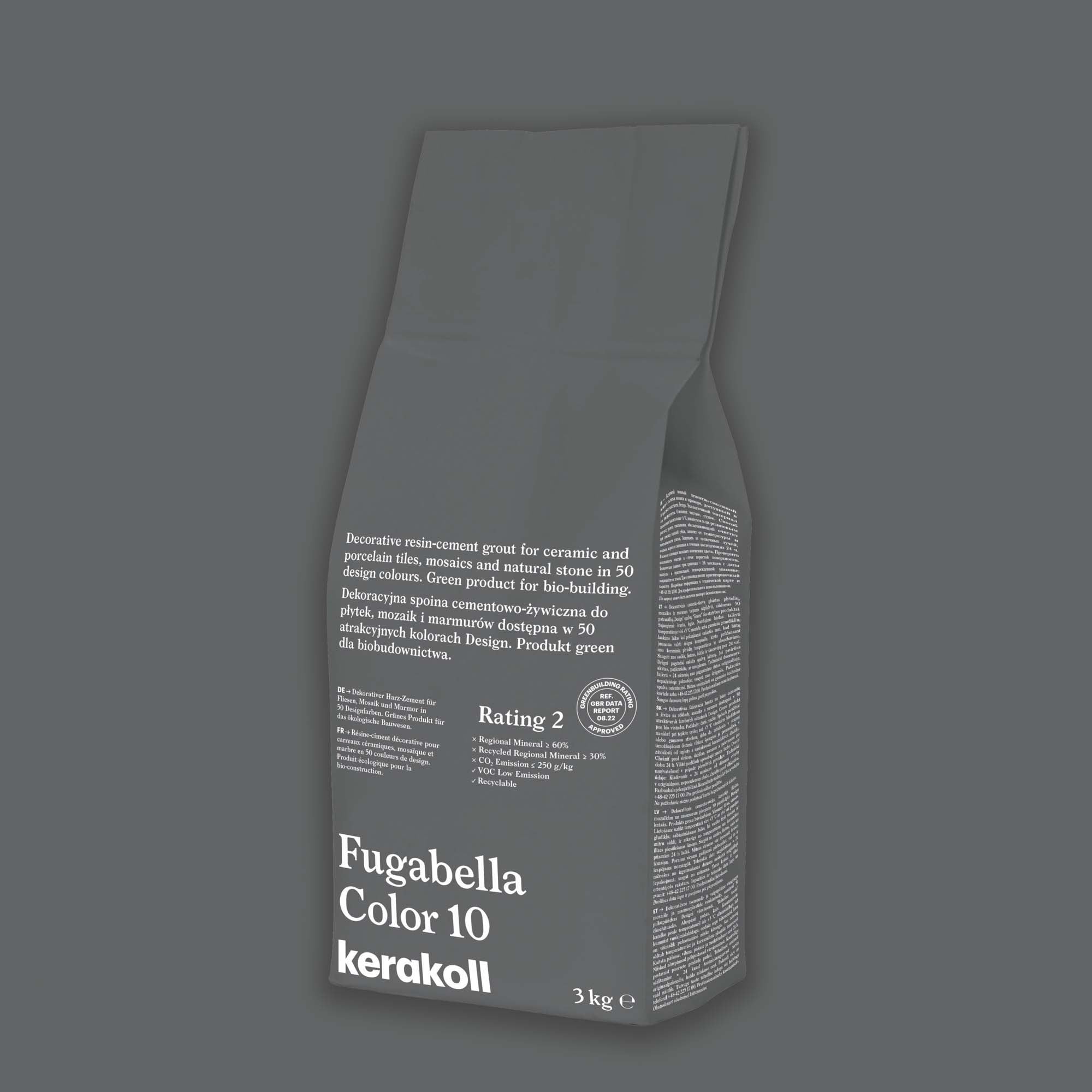 Fugabella Grout 10 Charcoal