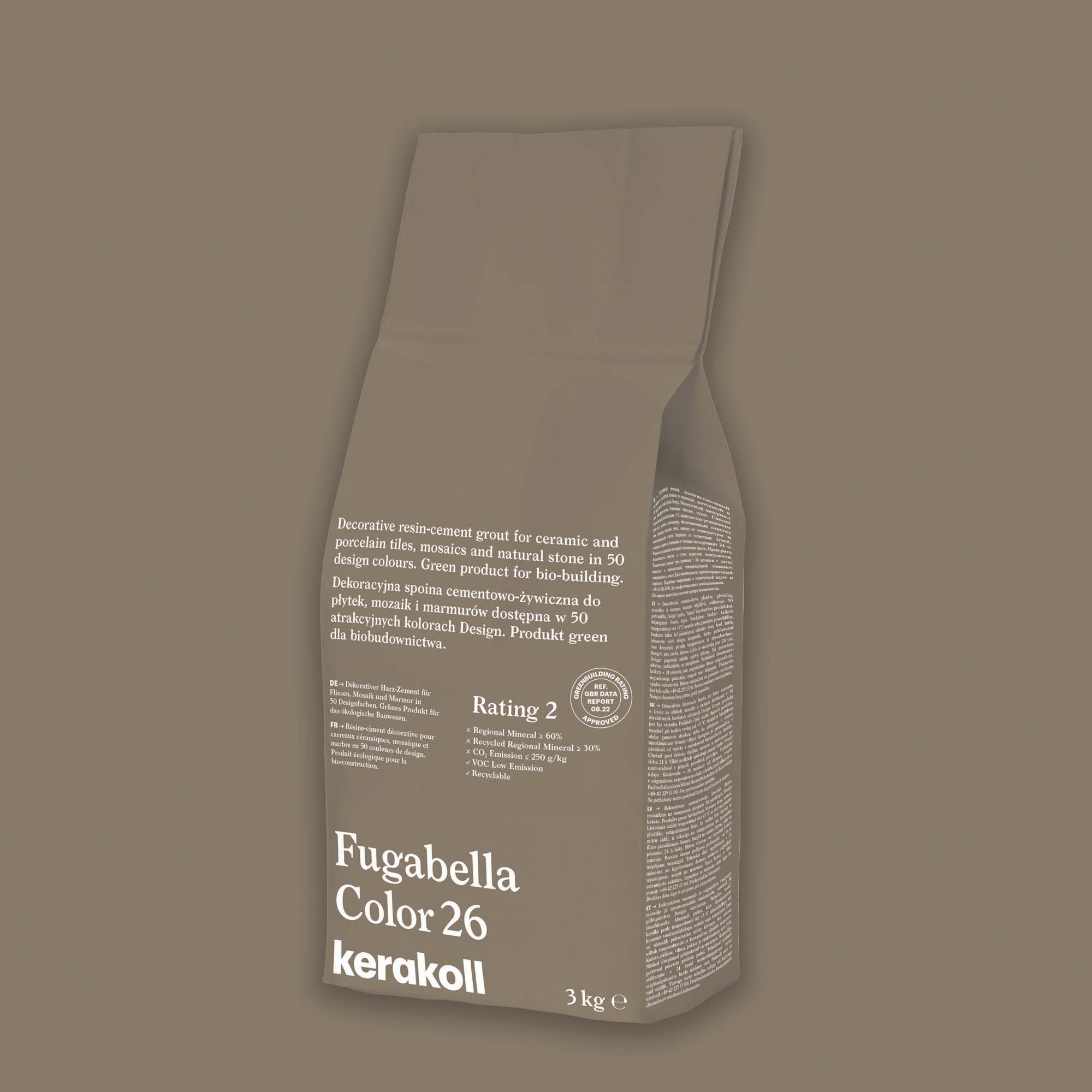 Fugabella Grout 26 Earth