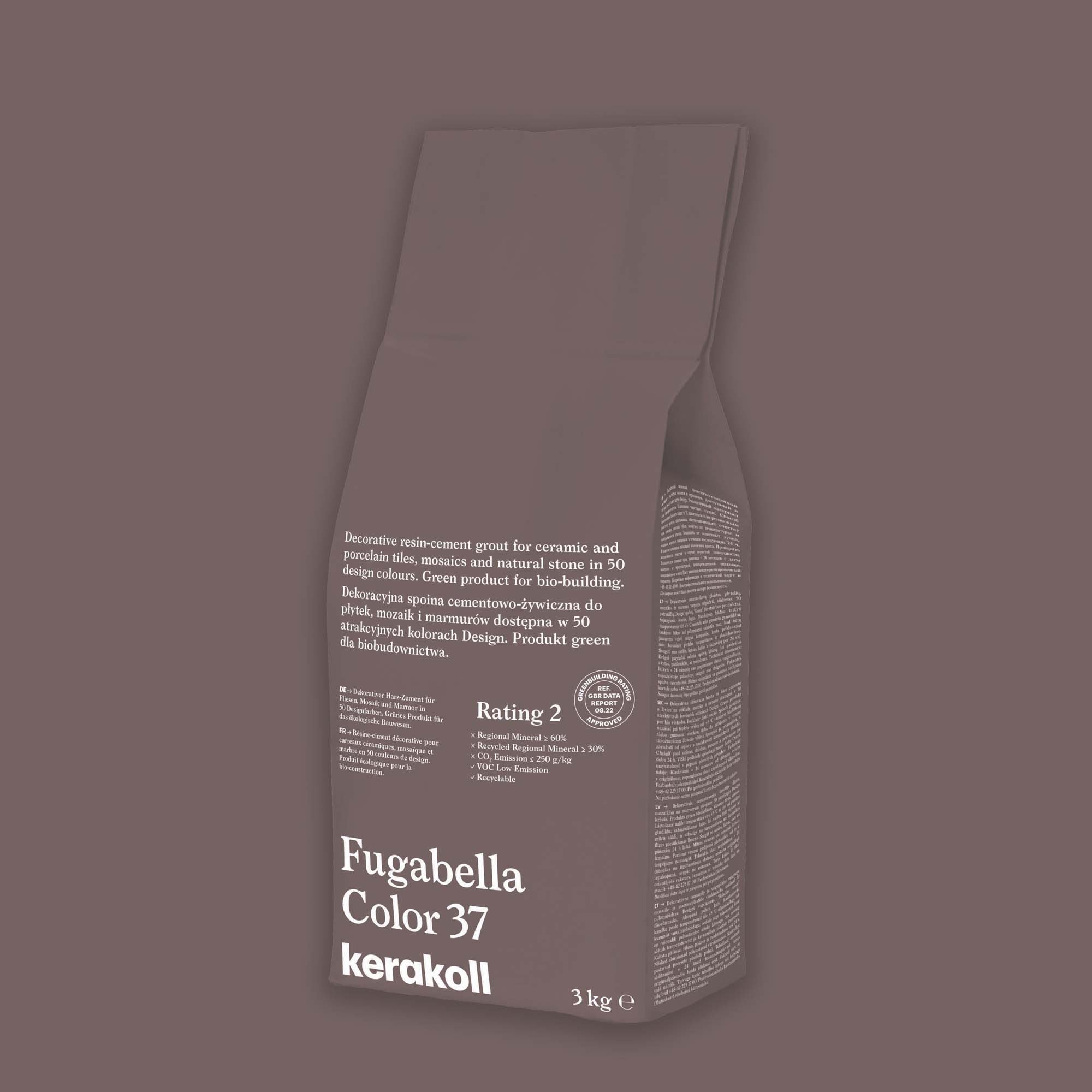 Fugabella Grout 37 Cinder