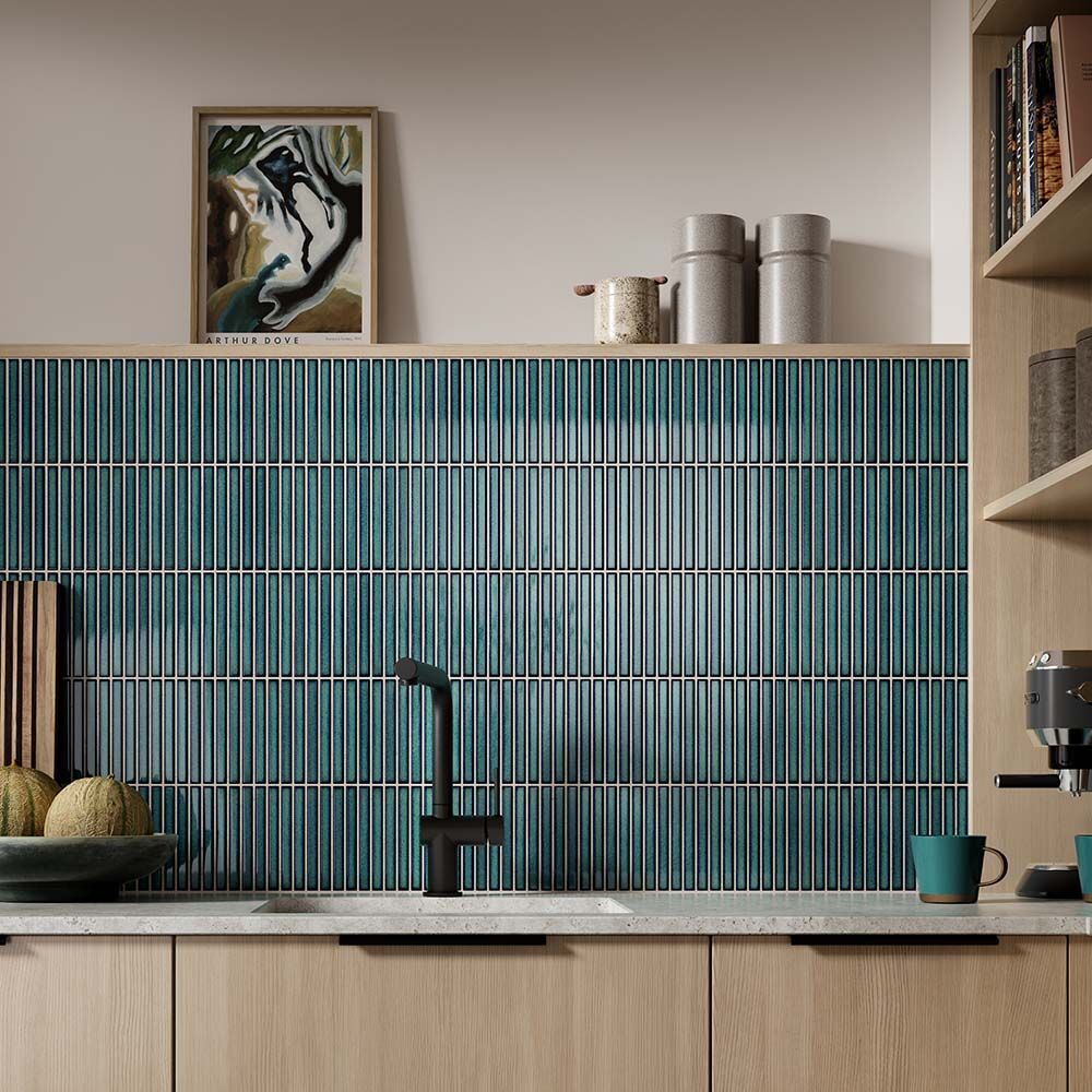 Kit Kat Green Mosaic Tile