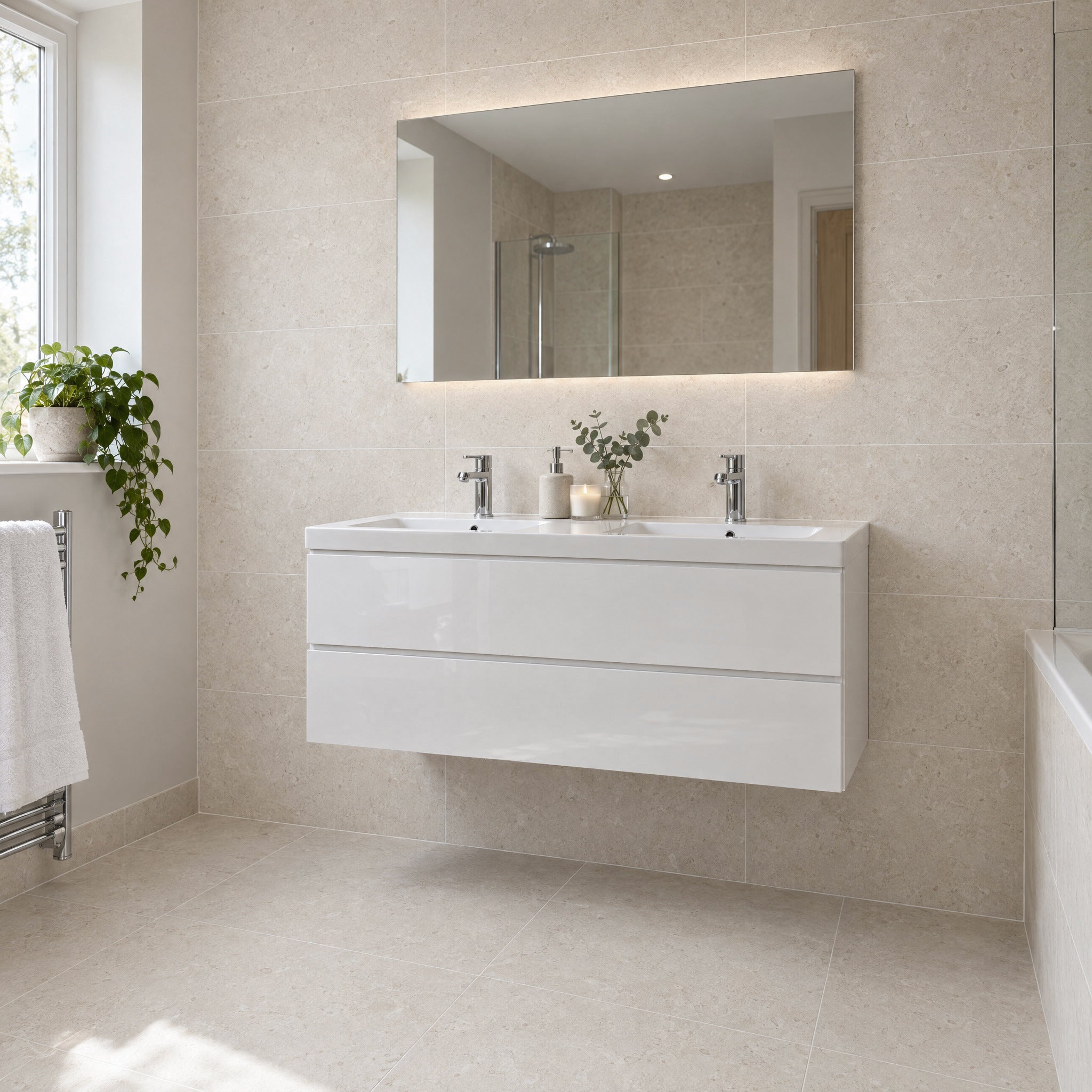 Limestone Ivory Tile
