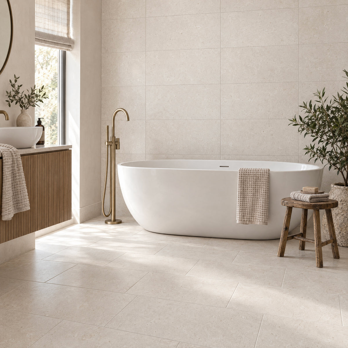 Limestone Ivory Tile