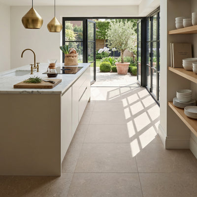 Limestone Taupe Floor Tile
