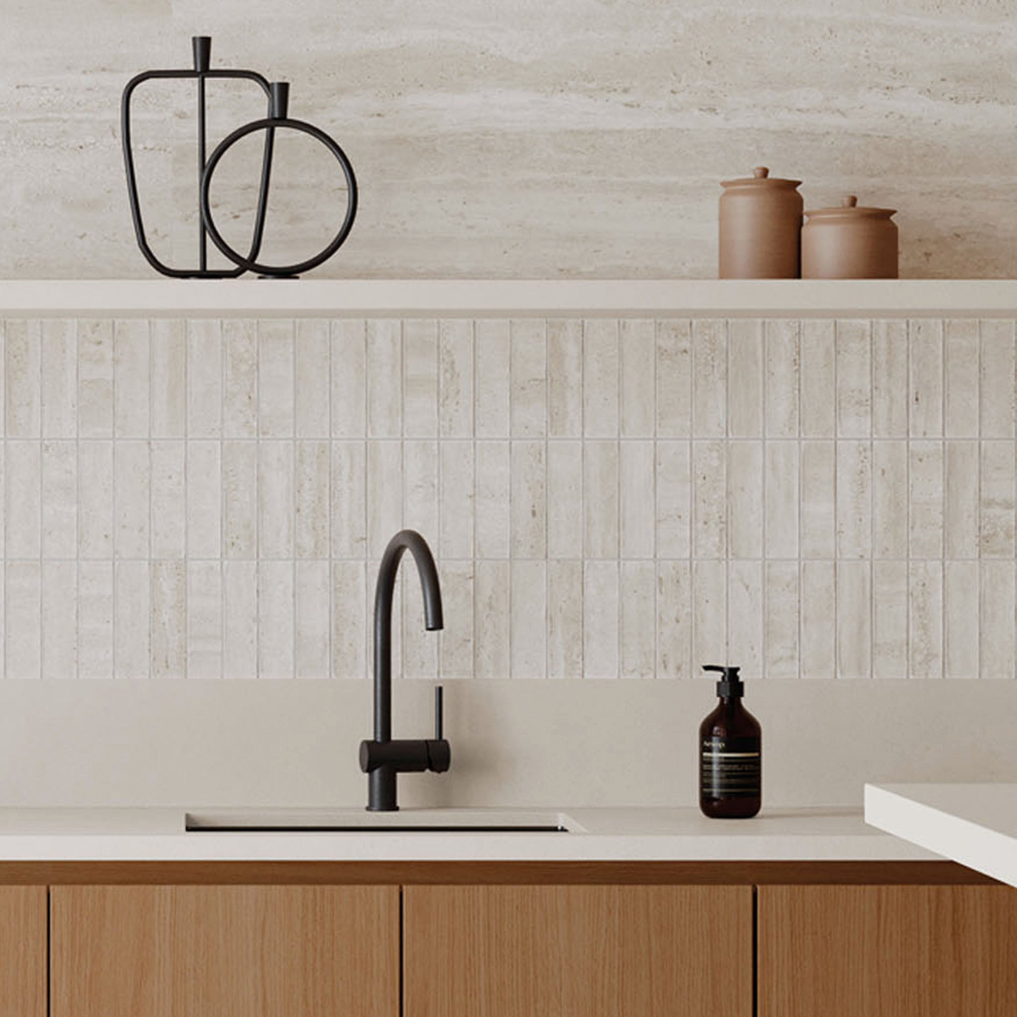 Livia Ivory Decor Tile