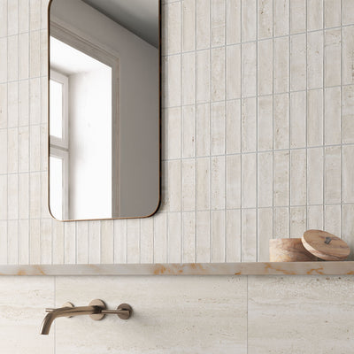 Livia Ivory Decor Tile