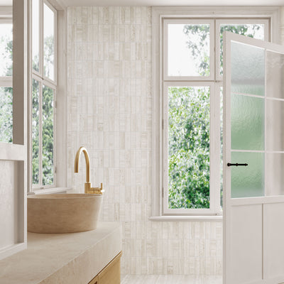 Livia Ivory Decor Tile