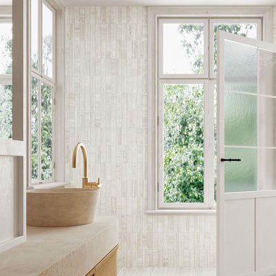 Livia Ivory Decor Tile