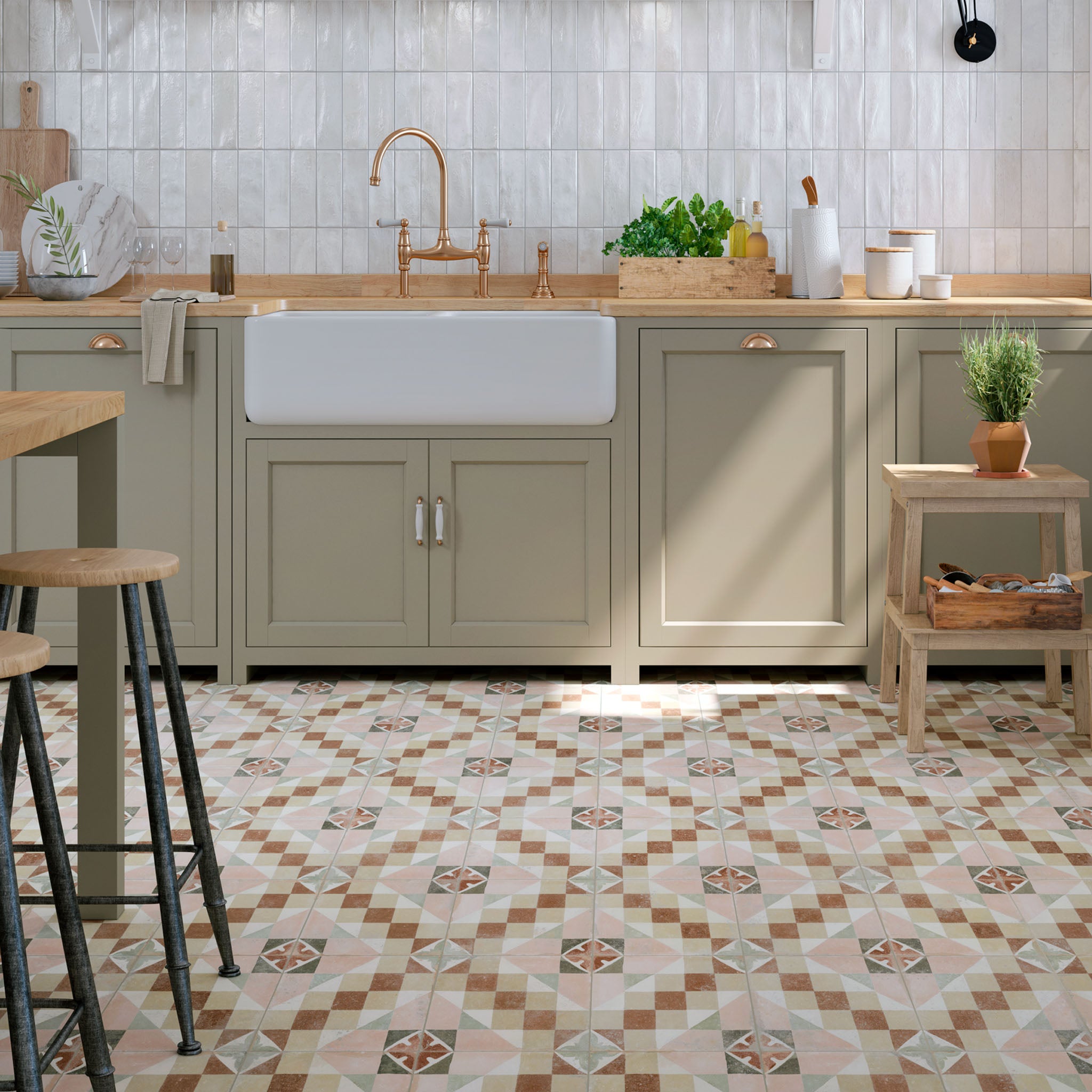 Lola Rose Patterned Tile