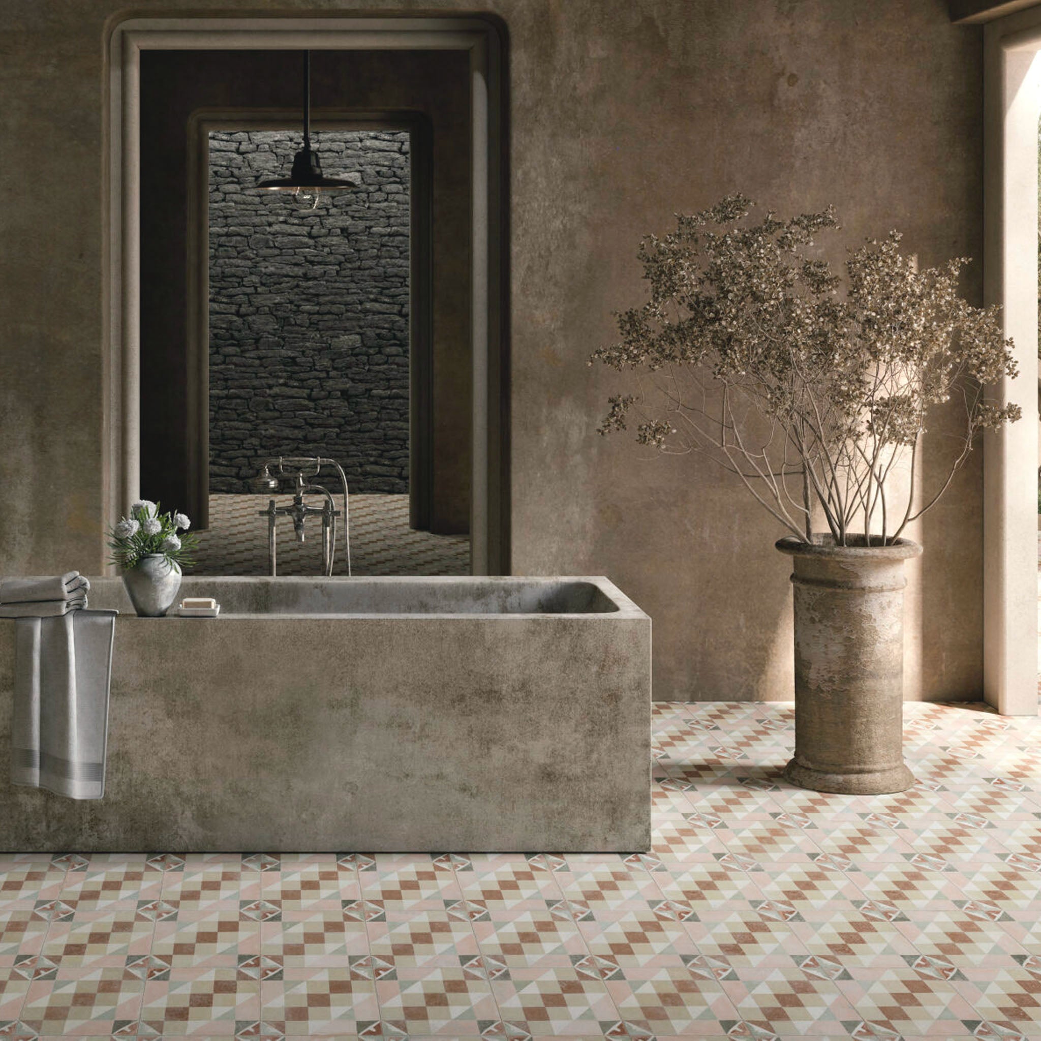 Lola Rose Patterned Tile