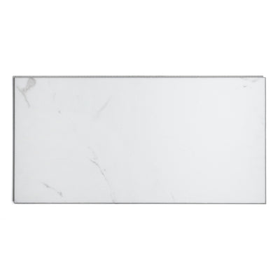 Lucca White Luxury Vinyl Tile