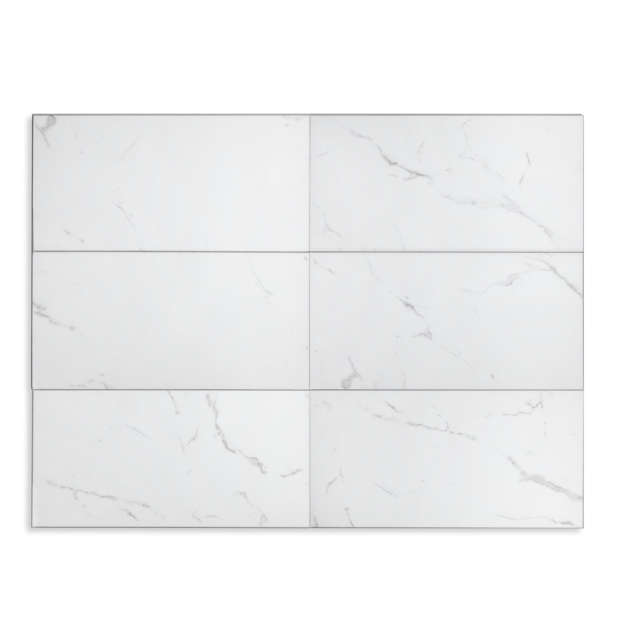 Lucca White Luxury Vinyl Tile