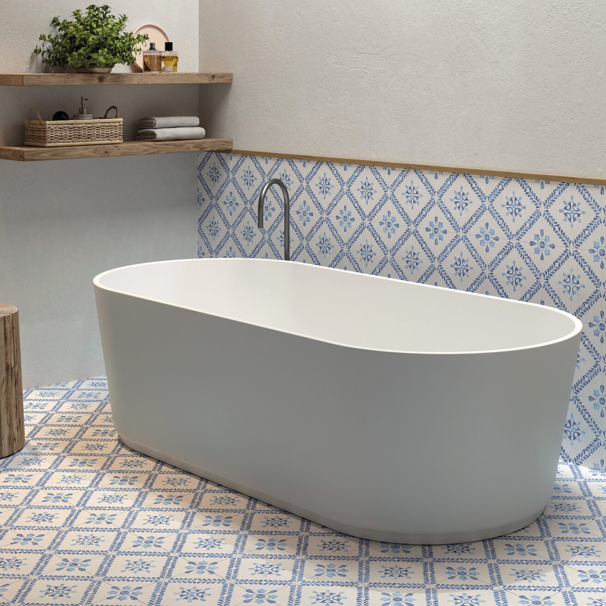 Mallorca Diamond Patterned Tile