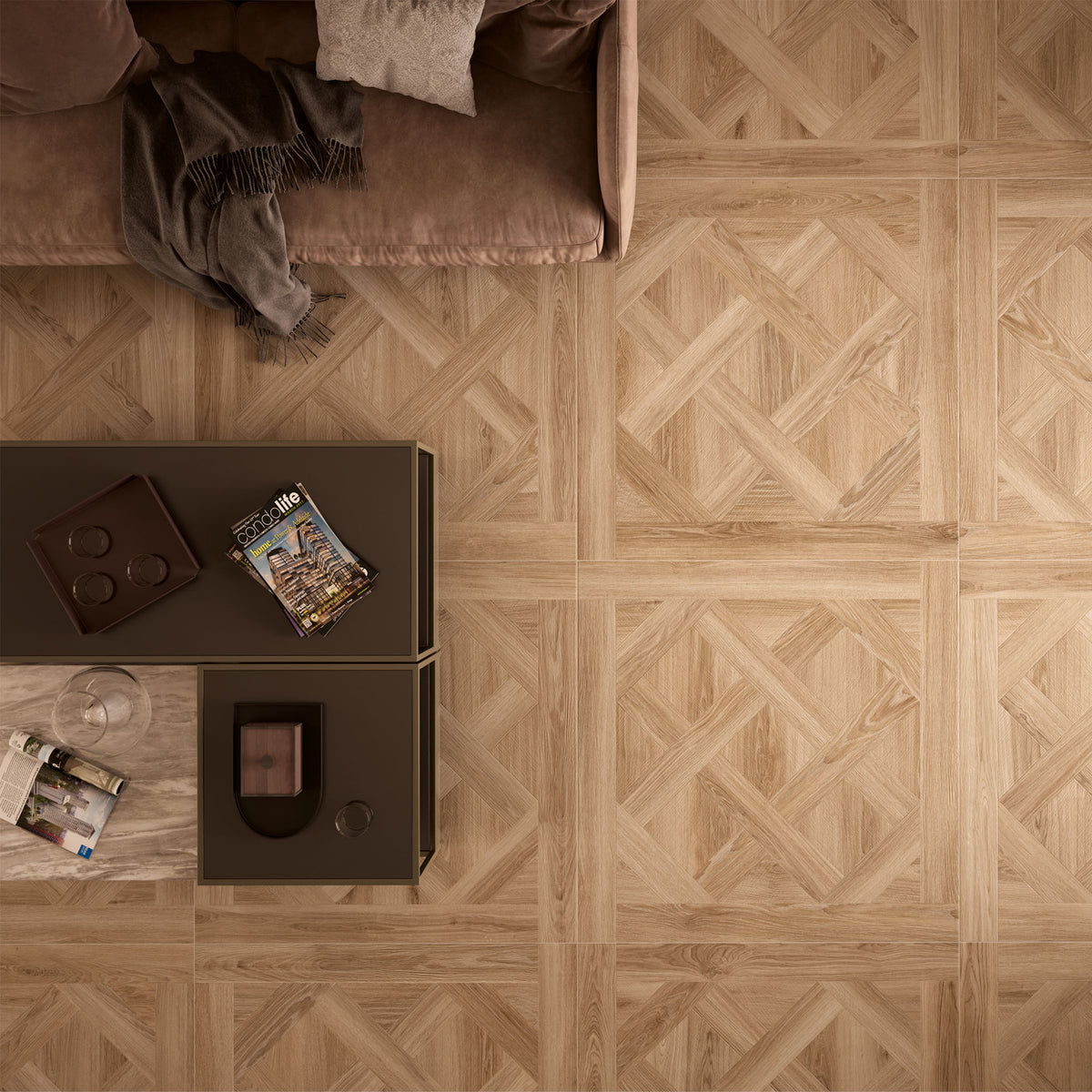 Mansion Parquet Wood Effect Tile