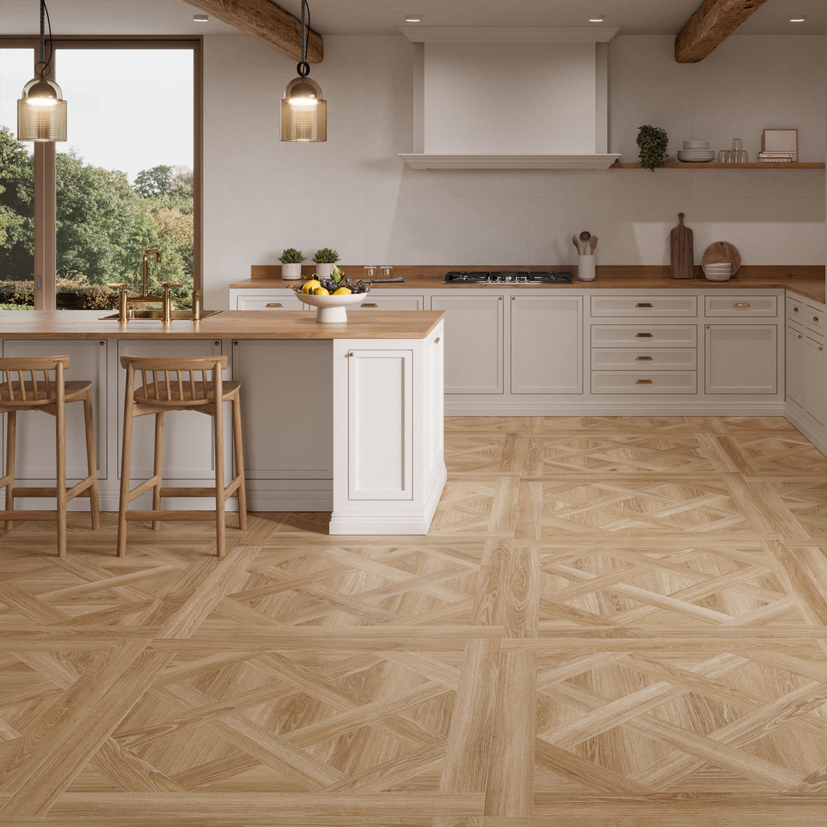 Mansion Parquet Wood Effect Tile
